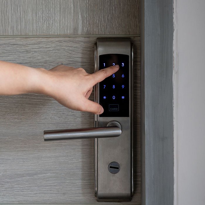 Pose de serrure connectée à Sélestat