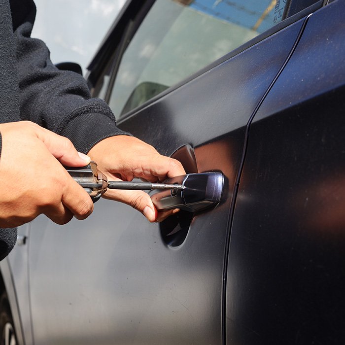 Travaux de blindage de porte